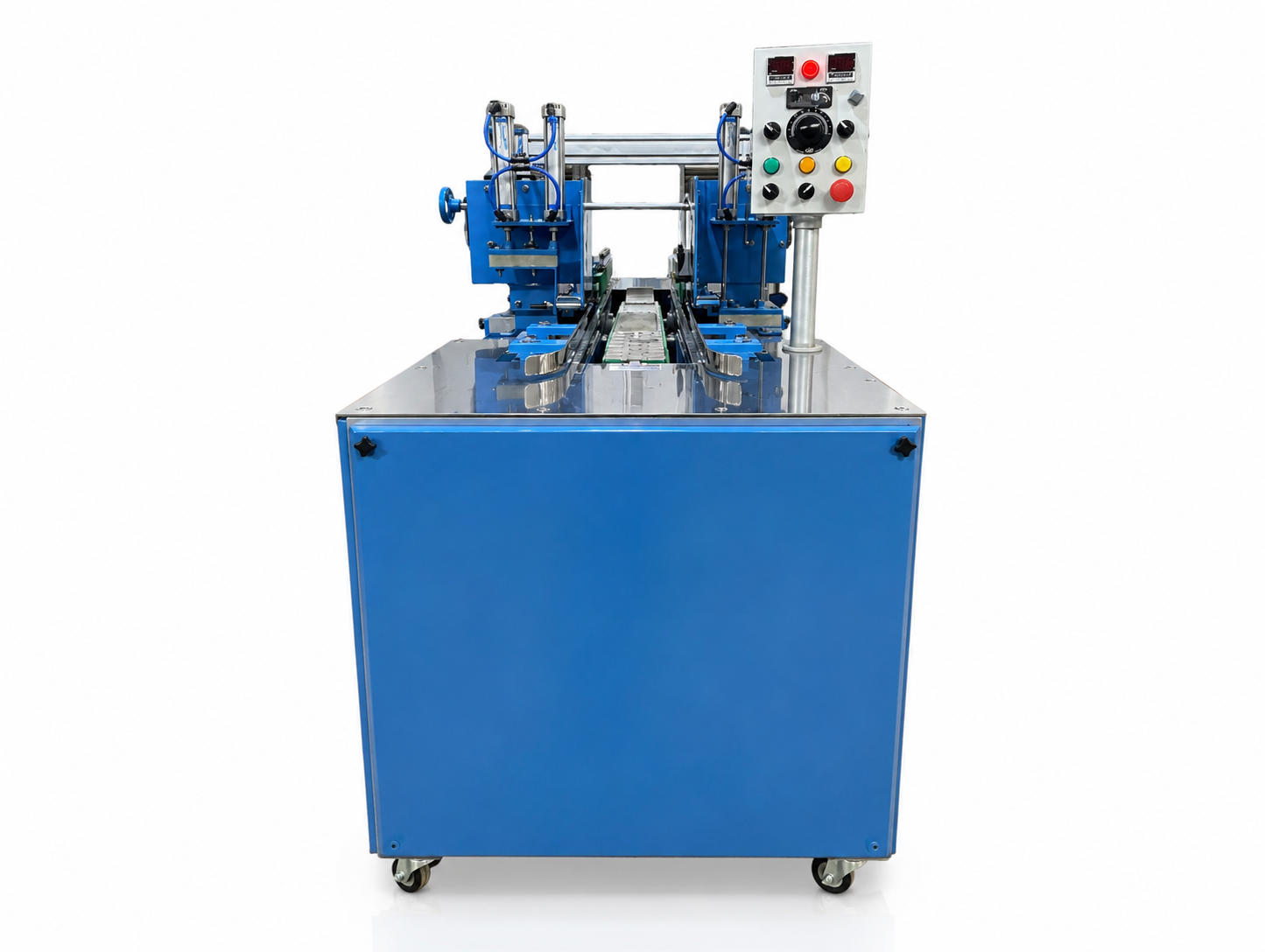 Box Pasting Machine — front elevation