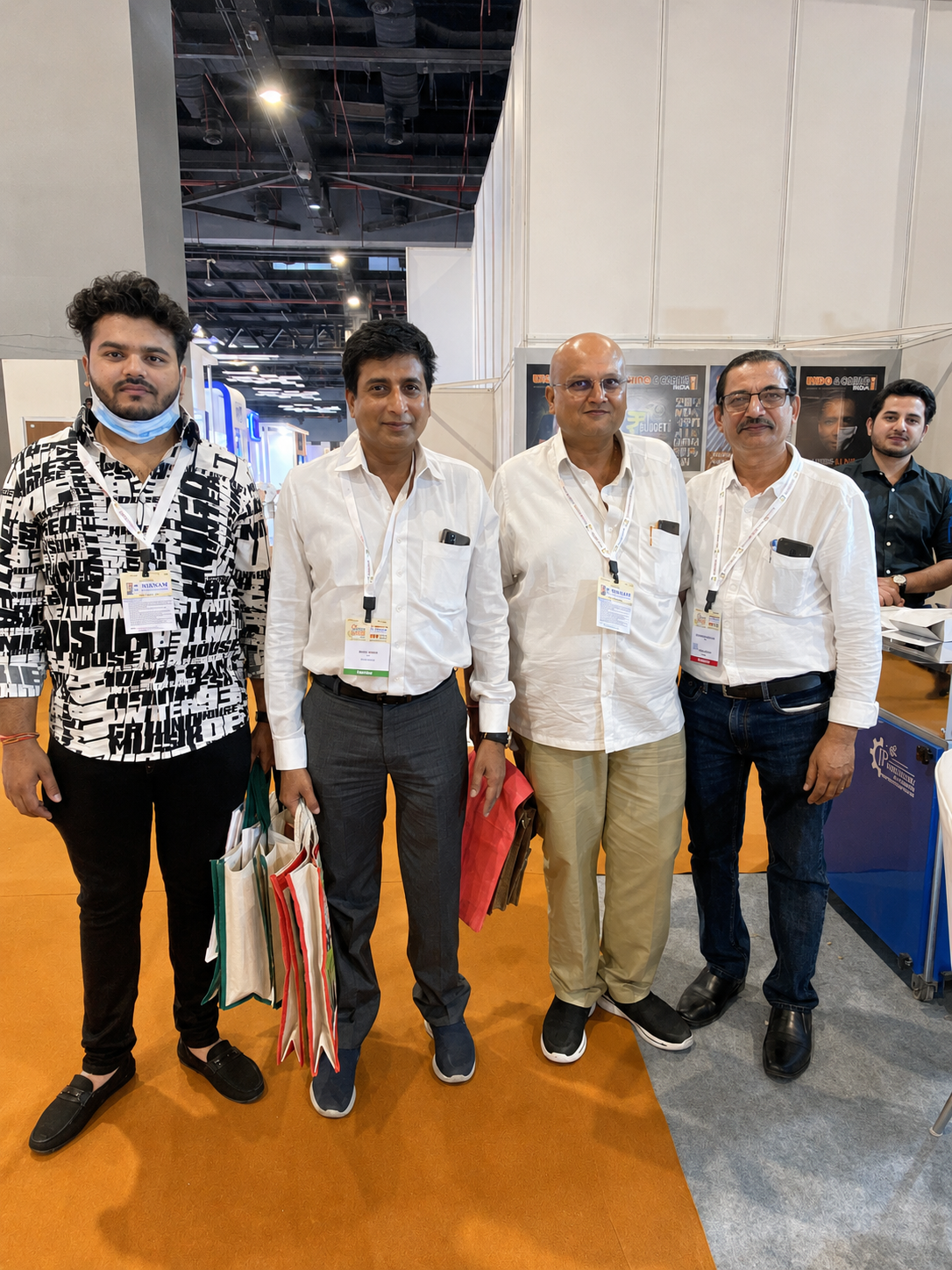 JP Machinery extrusion equipment at Cable & Wire Fair 2022, Delhi