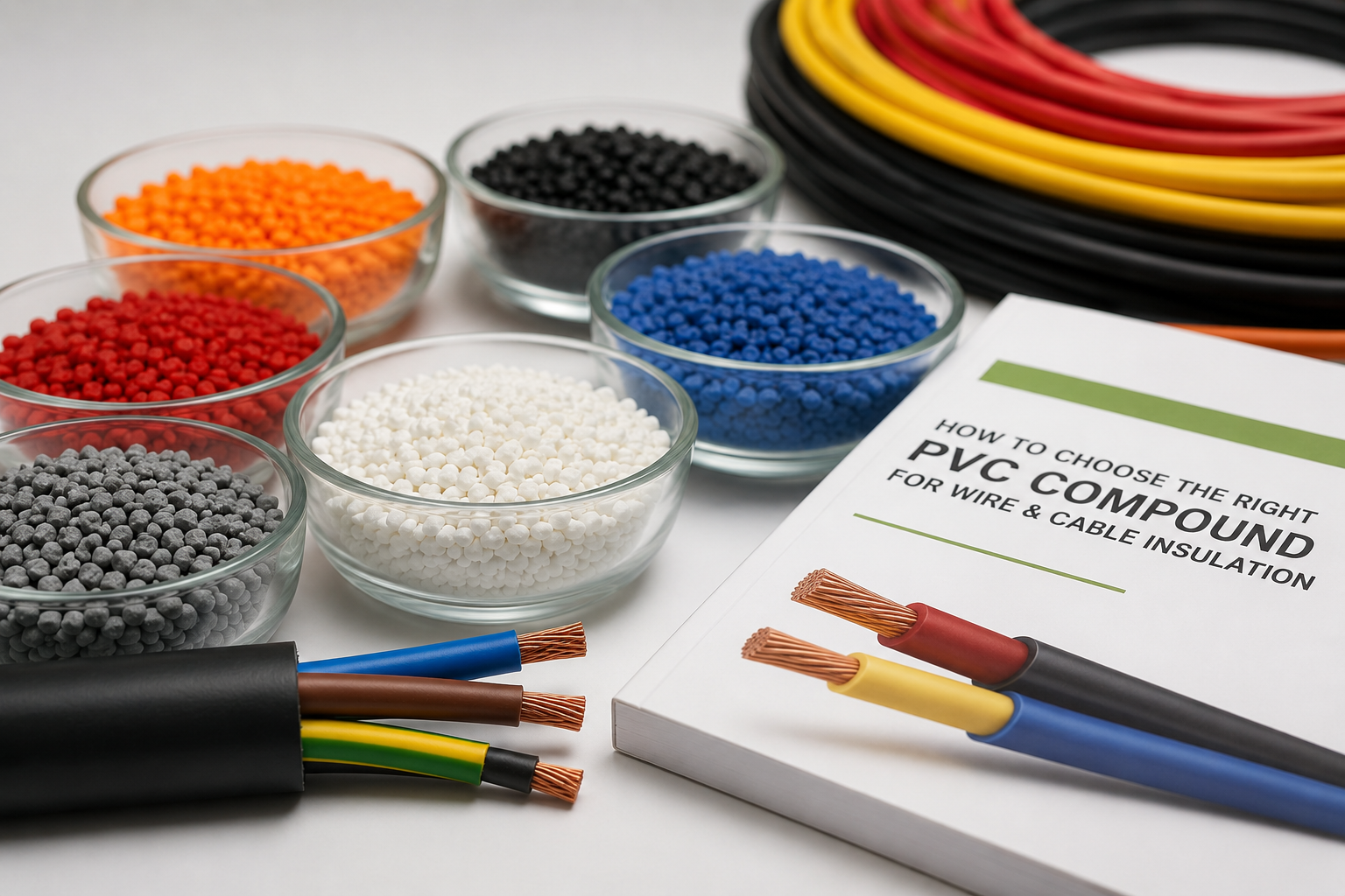 PVC compound for wire and cable insulation